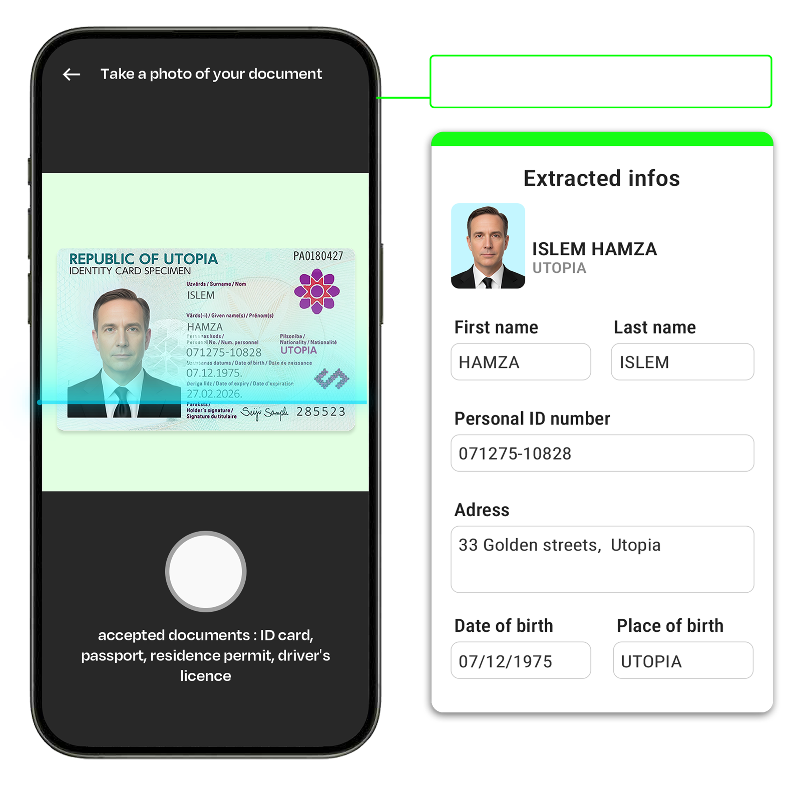 Advanced OCR & Document Data Extraction